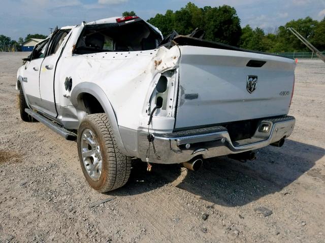 1C6RR7JT2ES158664 - 2014 RAM 1500 LARAM WHITE photo 3