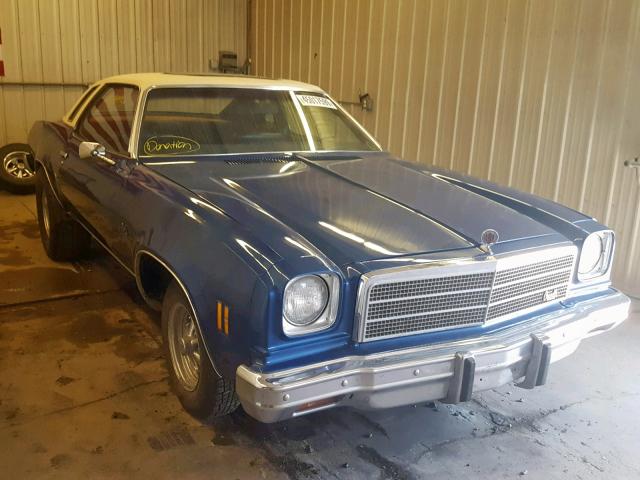 1D37H41451372 - 1974 CHEVROLET MALIBU CLA BLUE photo 1