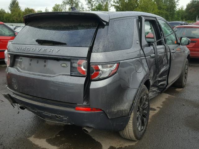 SALCP2BG2GH554711 - 2016 LAND ROVER DISCOVERY GRAY photo 4