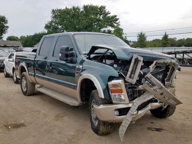 1FTSW21R48EA41200 - 2008 FORD F250 SUPER GREEN photo 1