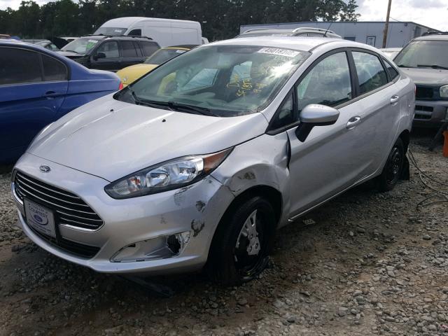 3FADP4AJ8JM124162 - 2018 FORD FIESTA S SILVER photo 2