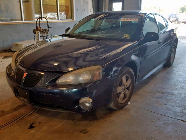 2G2WS522751165754 - 2005 PONTIAC GRAND PRIX BLUE photo 2