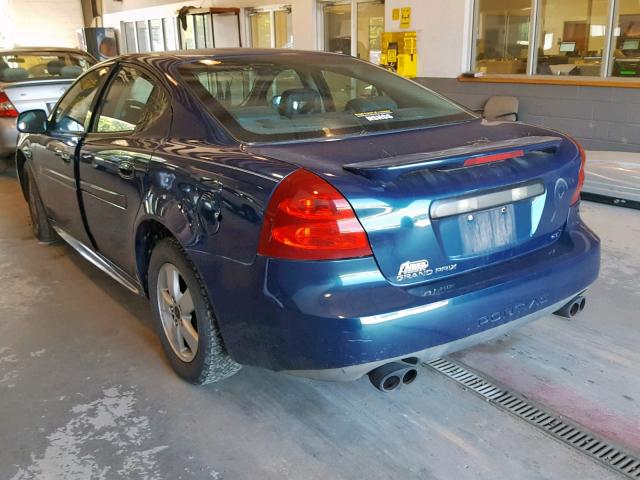 2G2WS522751165754 - 2005 PONTIAC GRAND PRIX BLUE photo 3