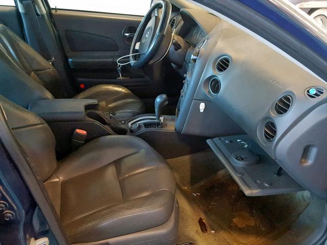 2G2WS522751165754 - 2005 PONTIAC GRAND PRIX BLUE photo 5