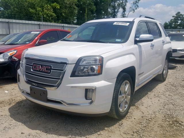 2GKALREK1G6353590 - 2016 GMC TERRAIN DE WHITE photo 2