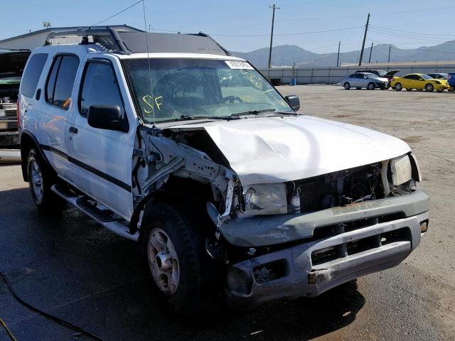 5N1ED28Y0YC604816 - 2000 NISSAN XTERRA XE WHITE photo 1