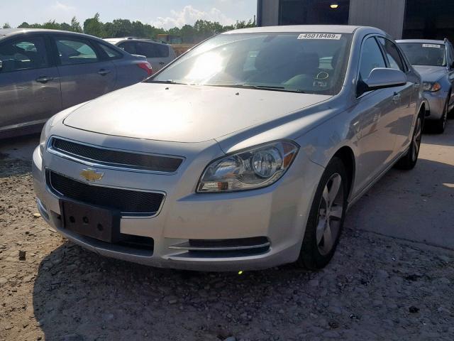 1G1ZC5E11BF355507 - 2011 CHEVROLET MALIBU 1LT 银色 照片 2