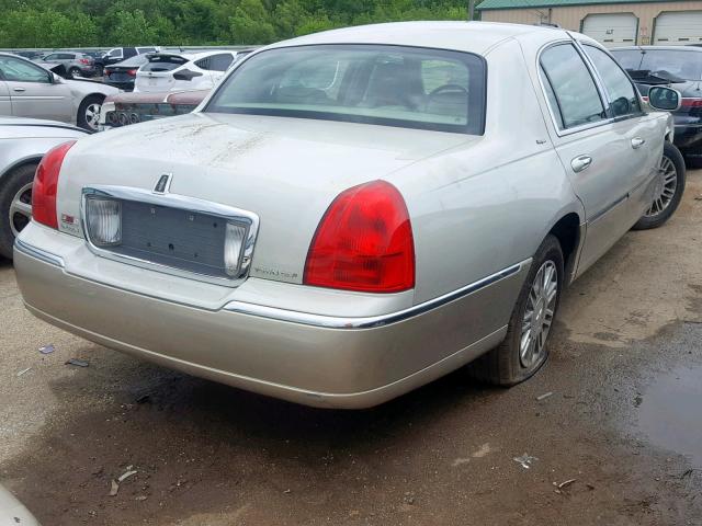 1LNHM83V56Y613749 - 2006 LINCOLN TOWN CAR D TAN photo 4