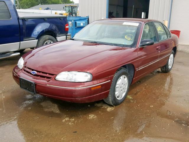 2G1WL52JX11187234 - 2001 CHEVROLET LUMINA BURGUNDY photo 2