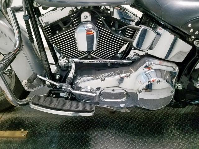 1HD1BWB185Y079237 - 2005 HARLEY-DAVIDSON FLSTCI SILVER photo 6