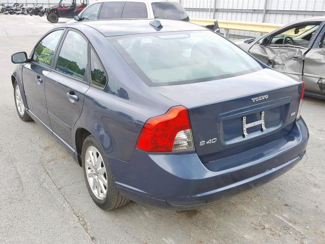 YV1MS382182405314 - 2008 VOLVO S40 2.4I BLUE photo 3