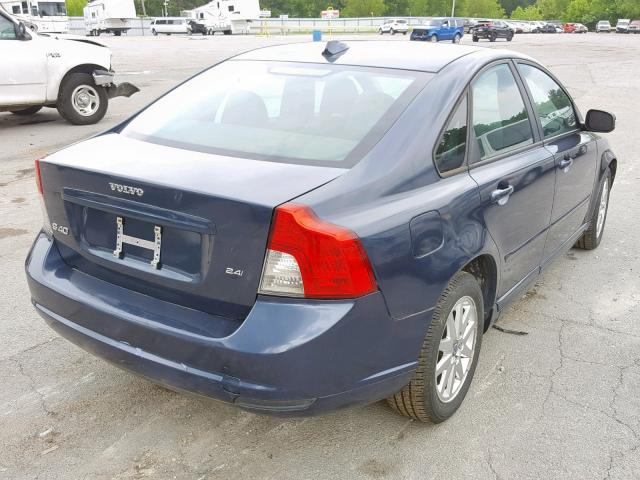 YV1MS382182405314 - 2008 VOLVO S40 2.4I BLUE photo 4