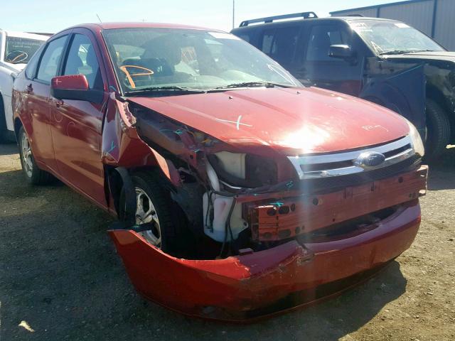 1FAHP36N79W254503 - 2009 FORD FOCUS SES RED photo 1