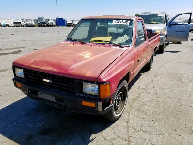 JT4RN55R9E0070424 - 1984 TOYOTA PICKUP 1/2 RED photo 2