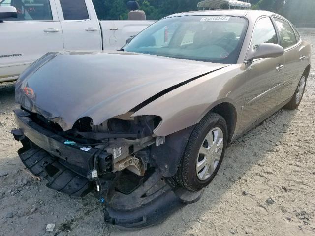 2G4WC582661244720 - 2006 BUICK LACROSSE C GOLD photo 2