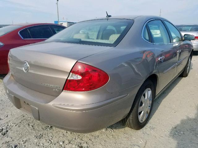 2G4WC582661244720 - 2006 BUICK LACROSSE C GOLD photo 4