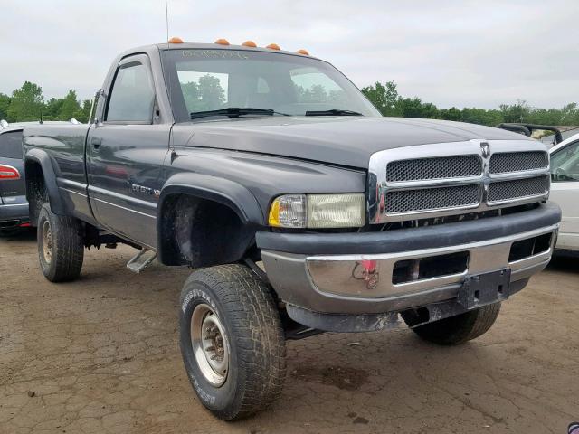 3B7KF26Z32M303900 - 2002 DODGE RAM 2500 GRAY photo 1