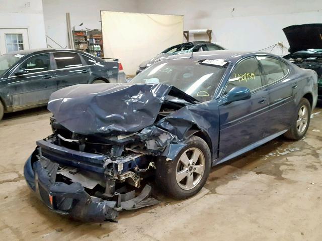 2G2WP522251314881 - 2005 PONTIAC GRAND PRIX TEAL photo 2