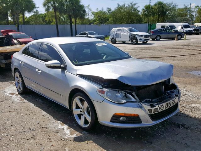 WVWHN7AN2BE704844 - 2011 VOLKSWAGEN CC LUXURY SILVER photo 1