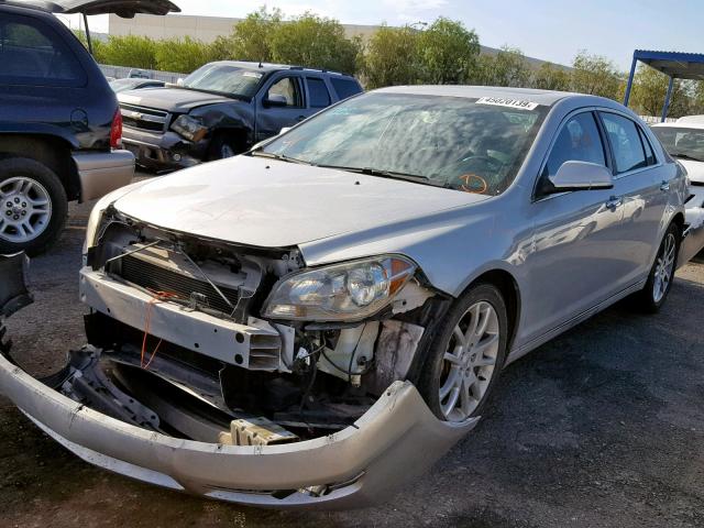 1G1ZG5E74CF104006 - 2012 CHEVROLET MALIBU LTZ ვერცხლისფერი ფოტო 2