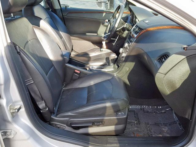 1G1ZG5E74CF104006 - 2012 CHEVROLET MALIBU LTZ ვერცხლისფერი ფოტო 5