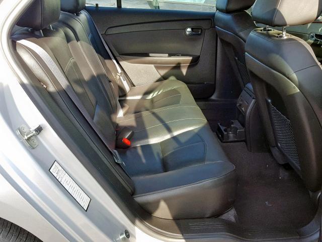 1G1ZG5E74CF104006 - 2012 CHEVROLET MALIBU LTZ ვერცხლისფერი ფოტო 6
