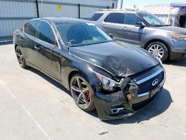 JN1BV7AP5FM349965 - 2015 INFINITI Q50 BASE BLACK photo 1