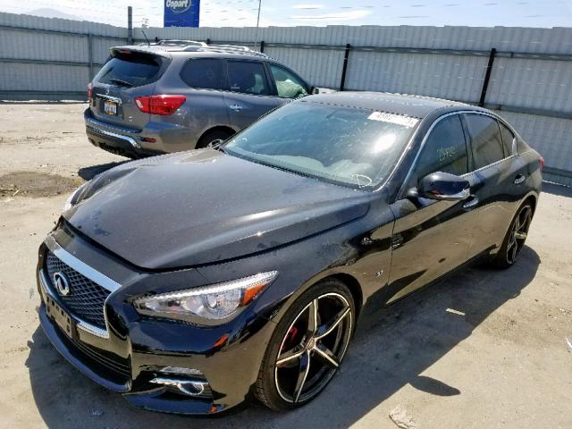 JN1BV7AP5FM349965 - 2015 INFINITI Q50 BASE BLACK photo 2