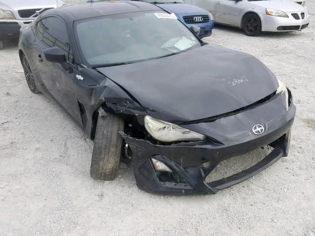 JF1ZNAA18D1703289 - 2013 TOYOTA SCION FR-S BLACK photo 1