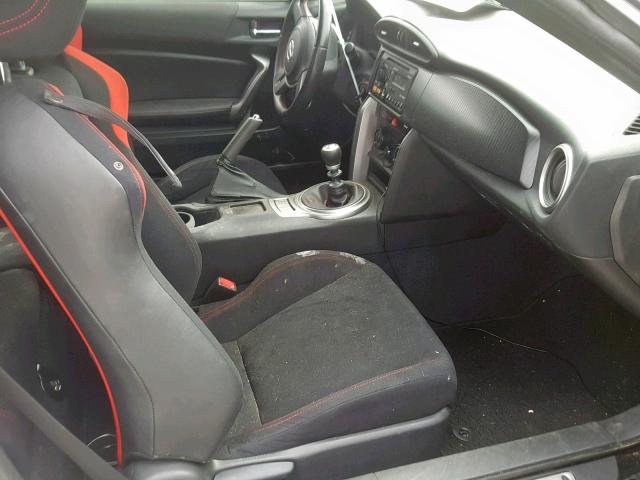 JF1ZNAA18D1703289 - 2013 TOYOTA SCION FR-S BLACK photo 5