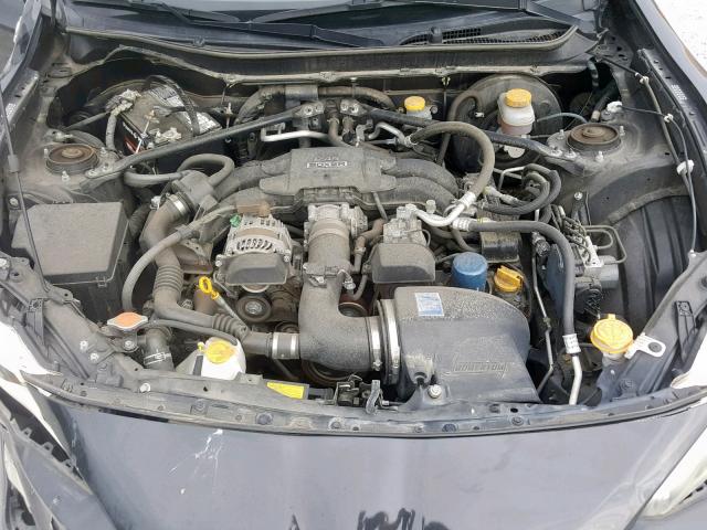 JF1ZNAA18D1703289 - 2013 TOYOTA SCION FR-S BLACK photo 7