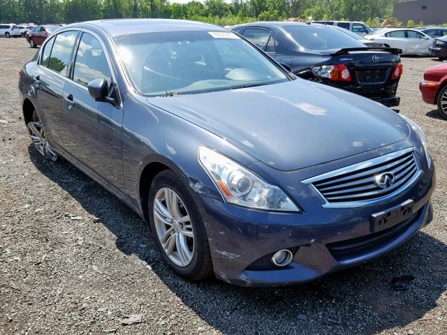 JN1CV6AR7AM453172 - 2010 INFINITI G37 GRAY photo 1