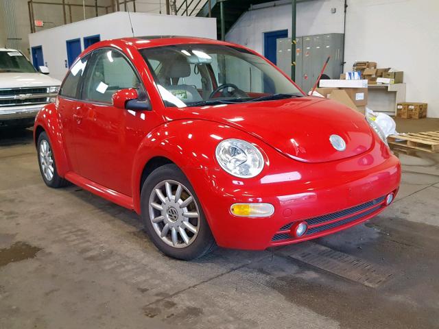 3VWCK31C85M404263 - 2005 VOLKSWAGEN NEW BEETLE Qırmızı foto 1