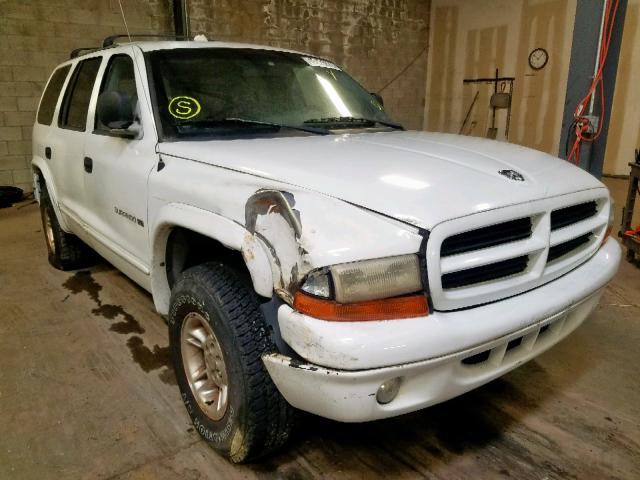 1B4HS28Y4XF506146 - 1999 DODGE DURANGO WHITE photo 1