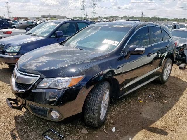 5J8TB3H5XEL005240 - 2014 ACURA RDX TECHNO BLACK photo 2