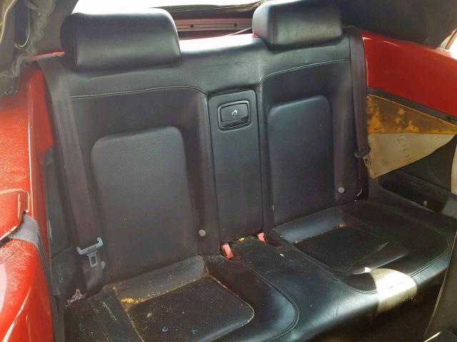 3VWPF31Y76M309213 - 2006 VOLKSWAGEN NEW BEETLE წითელი ფოტო 6