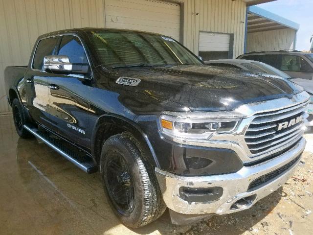 1C6SRFKT2KN515975 - 2019 RAM 1500 LONGH BLACK photo 1