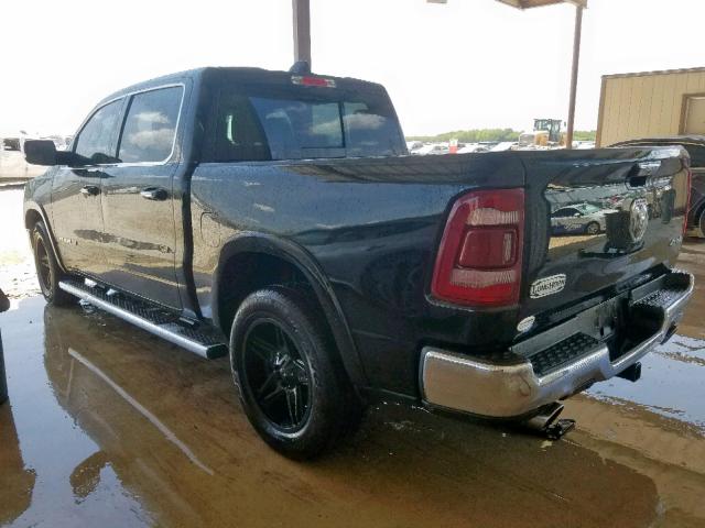 1C6SRFKT2KN515975 - 2019 RAM 1500 LONGH BLACK photo 3