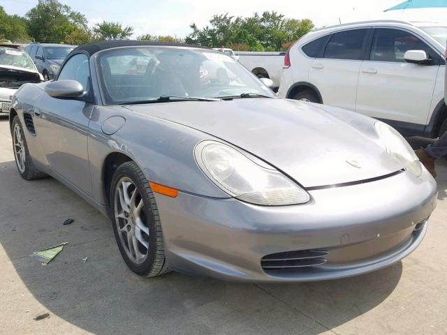 WP0CA29864S620411 - 2004 PORSCHE BOXSTER SILVER photo 1