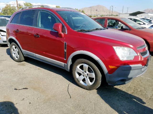 3GNAL2EK1CS566299 - 2012 CHEVROLET CAPTIVA SP BURGUNDY photo 1