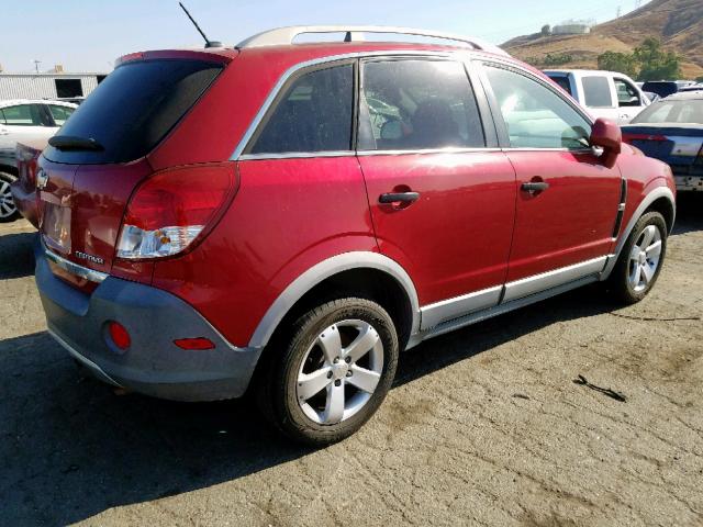 3GNAL2EK1CS566299 - 2012 CHEVROLET CAPTIVA SP BURGUNDY photo 4