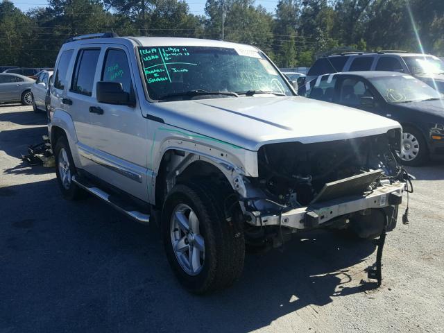 1J8GN58K68W242425 - 2008 JEEP LIBERTY LI SILVER photo 1