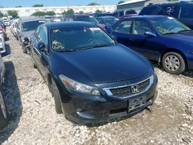 1HGCS2A81AA001680 - 2010 HONDA ACCORD EXL BLACK photo 1