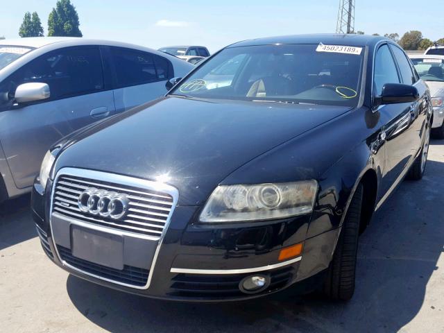 WAUDH74F67N092128 - 2007 AUDI A6 3.2 QUA BLACK photo 2