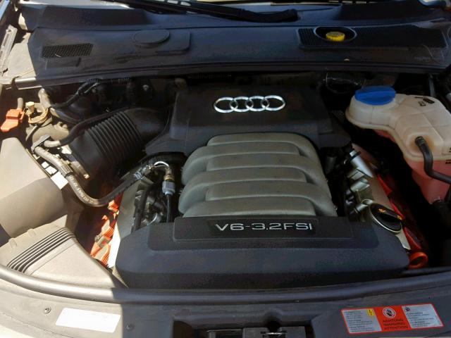 WAUDH74F67N092128 - 2007 AUDI A6 3.2 QUA BLACK photo 7