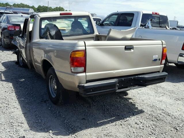 1FTYR10V2XUB00517 - 1999 FORD RANGER GOLD photo 3