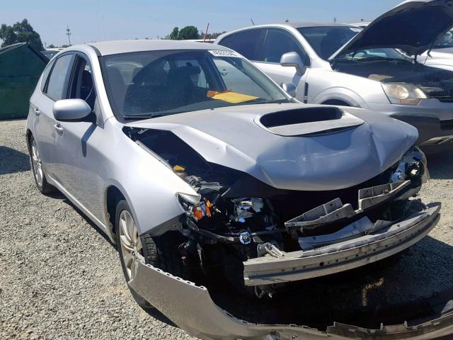 JF1GH74648G812246 - 2008 SUBARU IMPREZA WR SILVER photo 1