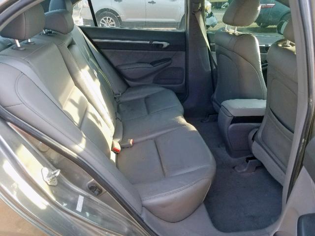 2HGFA16918H329527 - 2008 HONDA CIVIC EXL 金色 照片 6