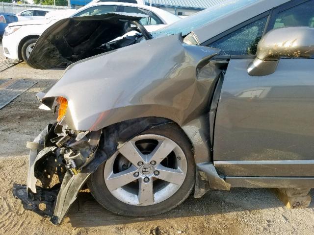 2HGFA16918H329527 - 2008 HONDA CIVIC EXL 金色 照片 9