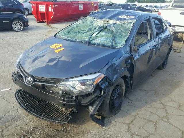 2T1BPRHE8GC509892 - 2016 TOYOTA COROLLA EC GRAY photo 2